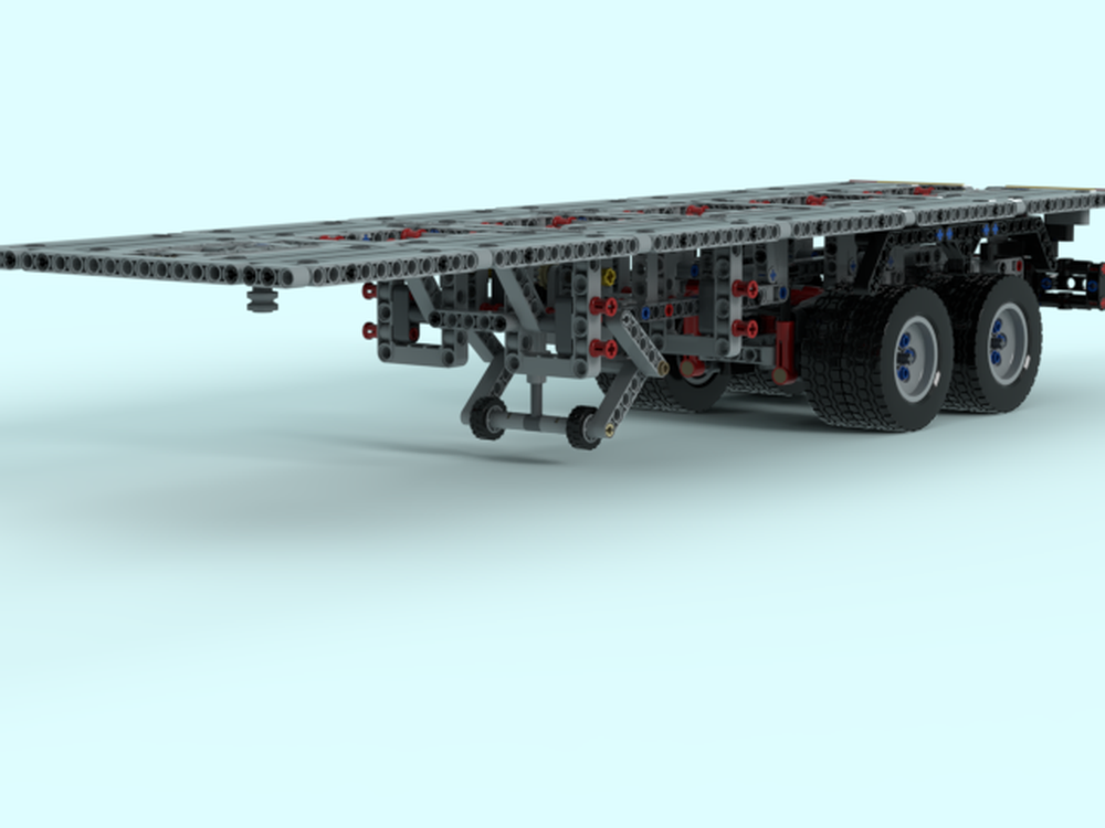 LEGO MOC Custom Container with Trailer by CrazyKreations | Rebrickable ...