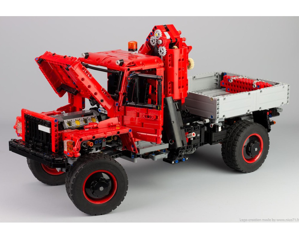 LEGO MOC 42082 Model E - Offroad Truck by Nico71 | Rebrickable - Build ...