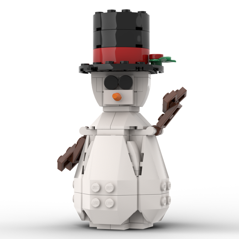 LEGO MOC Snowman by yodakya | Rebrickable - Build with LEGO