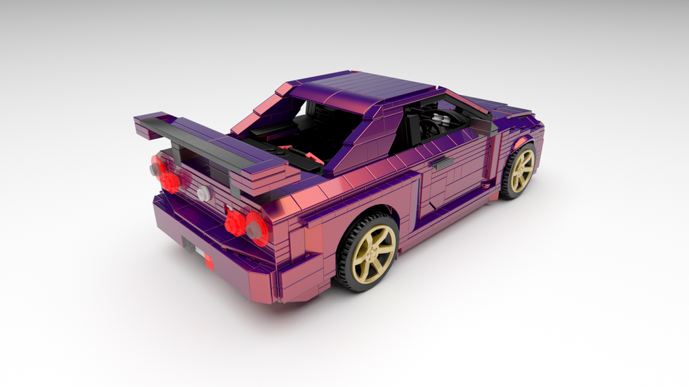LEGO MOC Nissan Skyline GT-R R34 by 
