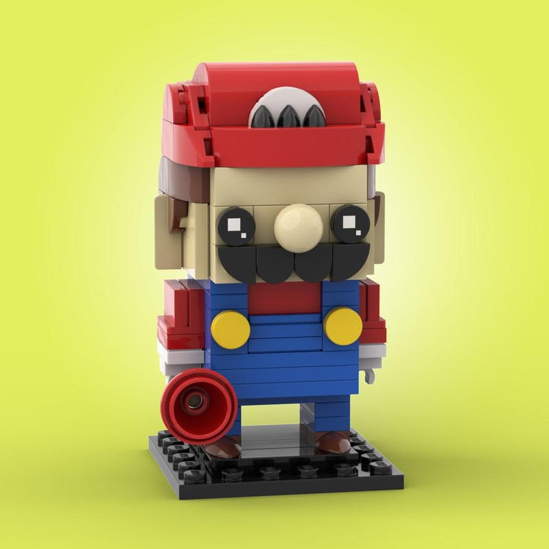 LEGO MOC Super Mario Brickheadz by custominstructions | Rebrickable ...