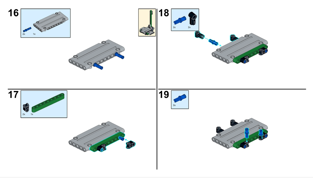 LEGO MOC-40691 FENDEUSE A BOIS 42054 by Tintin Technic