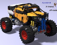XLmotor×3_4x4 X-treme off-roader