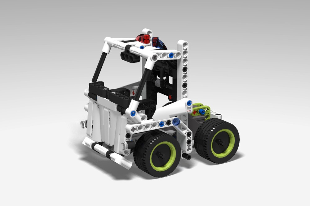 LEGO MOC 42047 Police Tractor Unit by | Rebrickable - Build with LEGO