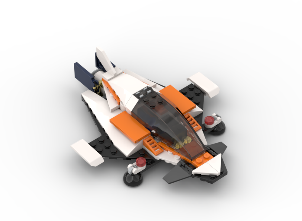 hjerte gårdsplads legation LEGO MOC [freemium] 60224 Mars LR Shuttle 2151 by modelar | Rebrickable -  Build with LEGO