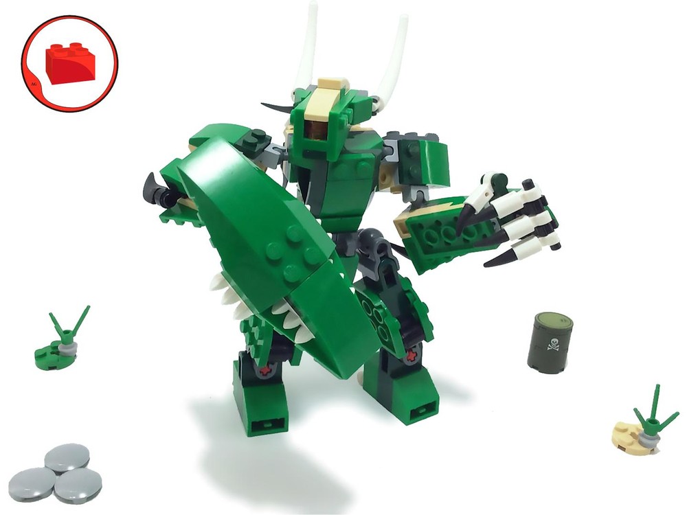 Lego Mech Moc Instructions LEGO MOC X-17 Riot Control Mech Suit By