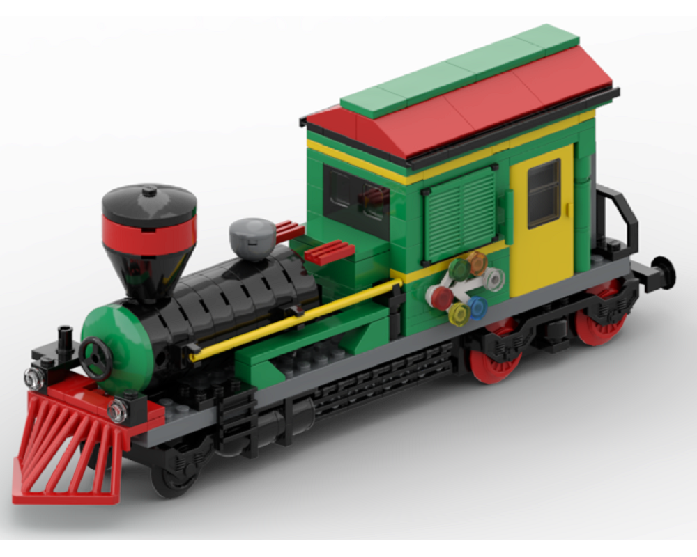 lego christmas train motor