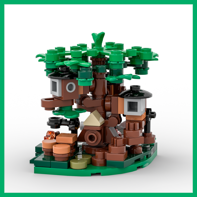 MOC Micro Tree House by pomx | - with LEGO