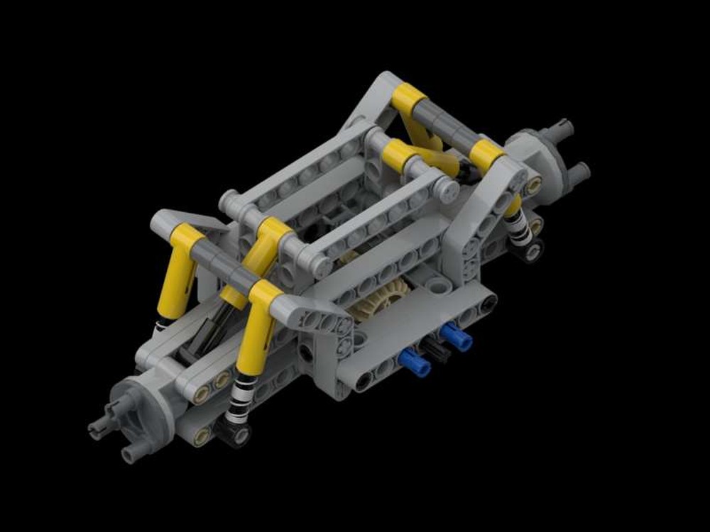 LEGO MOC-41117 Triple Shock Rear Suspension by Simstorm | Rebrickable ...