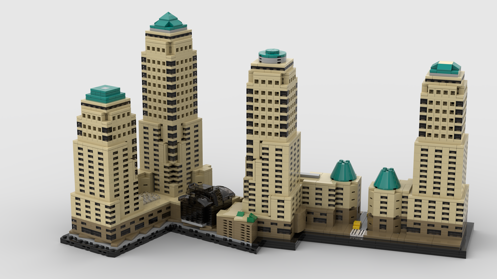 LEGO MOC Brookfield Place (World Financial Center) by Br17