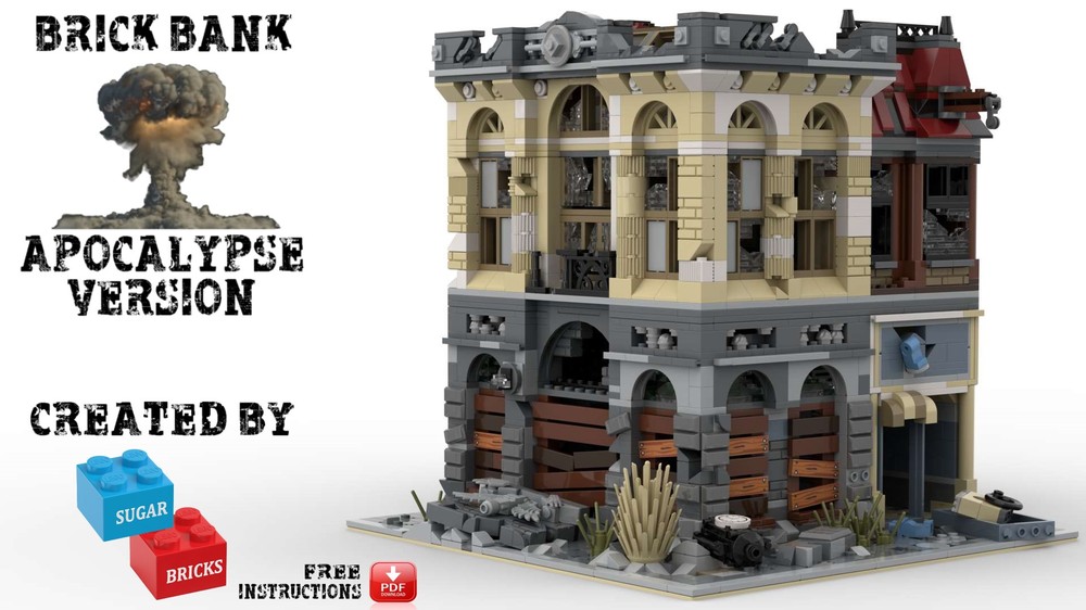 LEGO MOC Brick Bank - Apocalypse Version by SugarBricks | Rebrickable ...