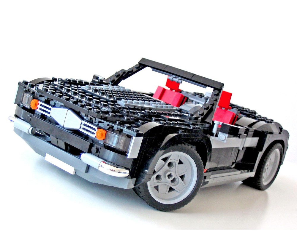 LEGO MOC 4896 Muscle car by NKubate Rebrickable Build with LEGO