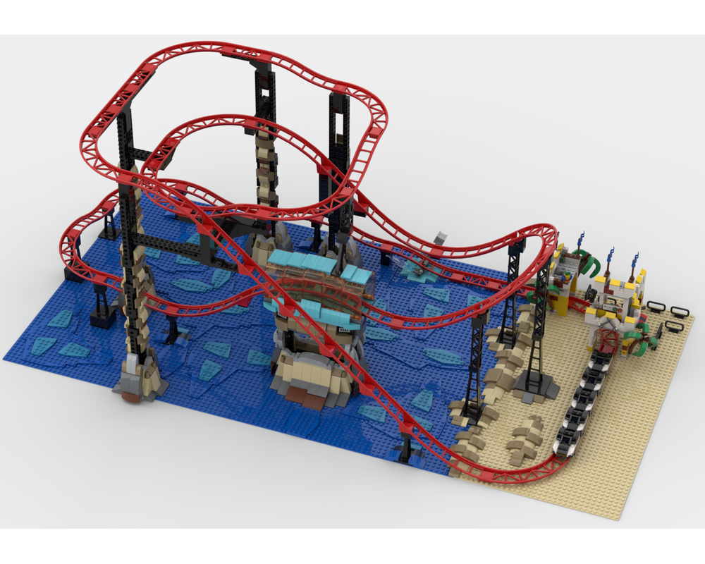 lego roller coaster not working