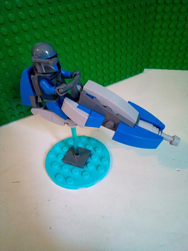 speeder LEGO with LEGO Build Mandalorian Rebrickable - | MOC by stifler