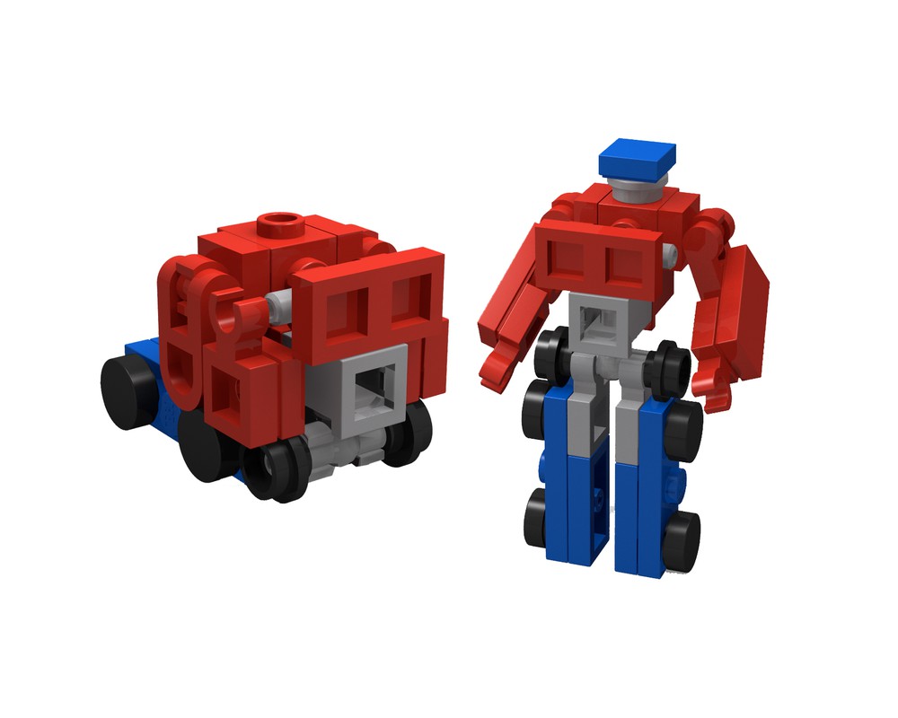 LEGO MOC Transformer G1 Mini Optimus 