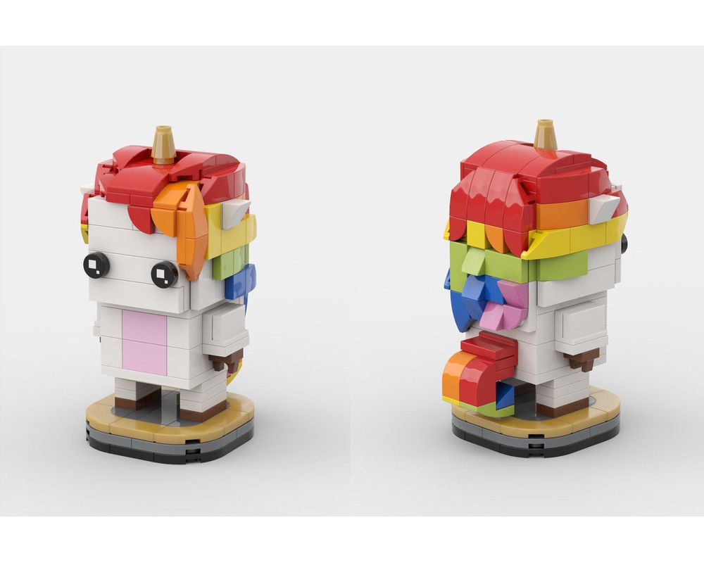 lego unicorn plush