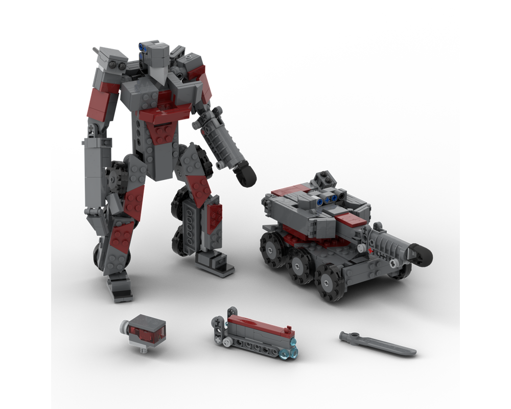 lego transforming mech