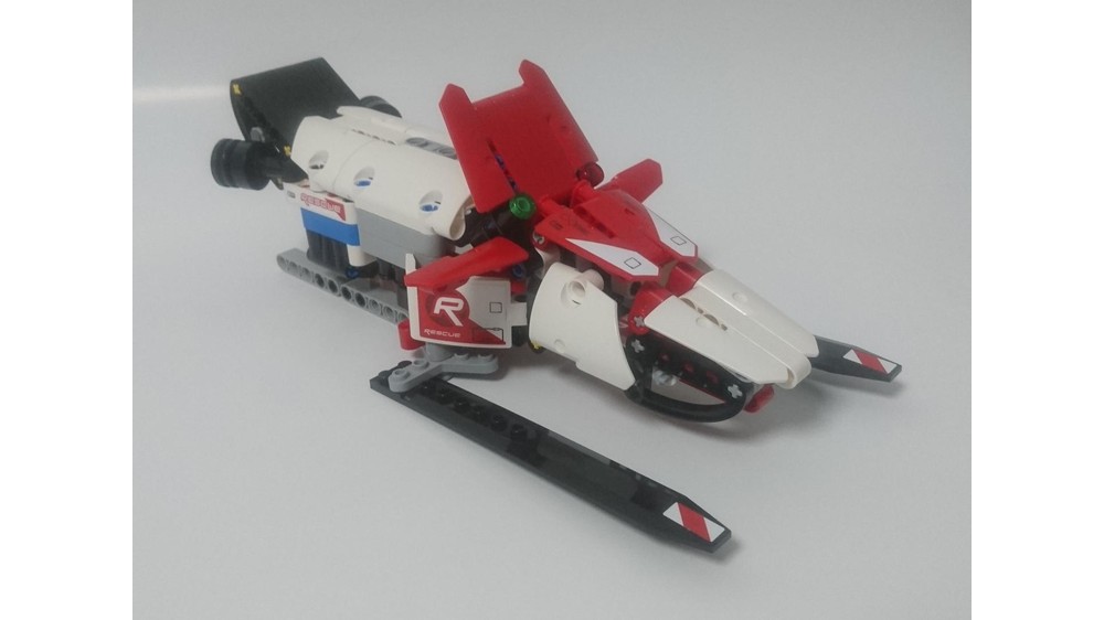 LEGO MOC Rescue Snowmobile (Technic 42092) by Zukasa | Rebrickable ...