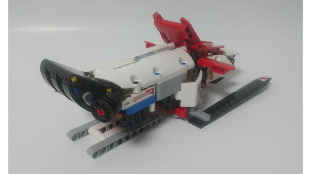LEGO MOC-41373 Rescue Snowmobile (Technic 42092) by Zukasa ...