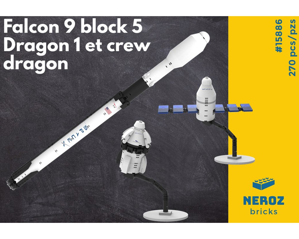 lego falcon 9 set