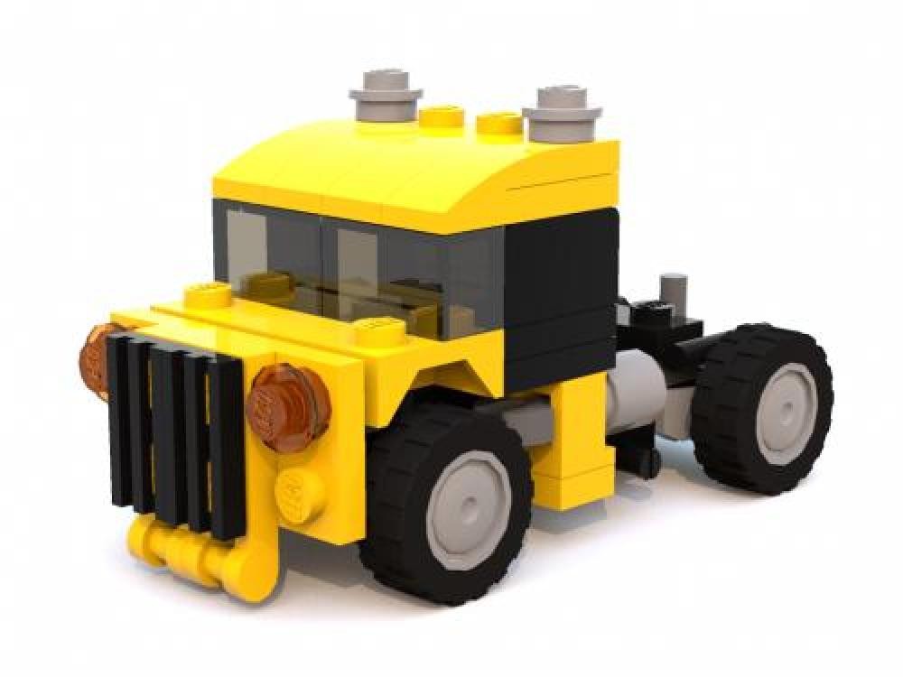 LEGO MOC-4149 31041 Big Rig by PeterSzabo | Rebrickable - Build with LEGO