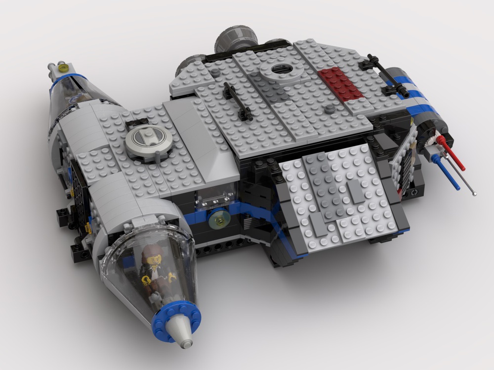 LEGO MOC Star Wars style space ship by BrickRandom | Rebrickable - Build  with LEGO