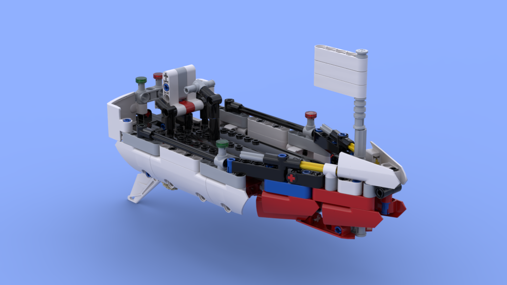 Moderat Grav Grundlægger LEGO MOC Rescue Boat (Technic 42092) by Zukasa | Rebrickable - Build with  LEGO