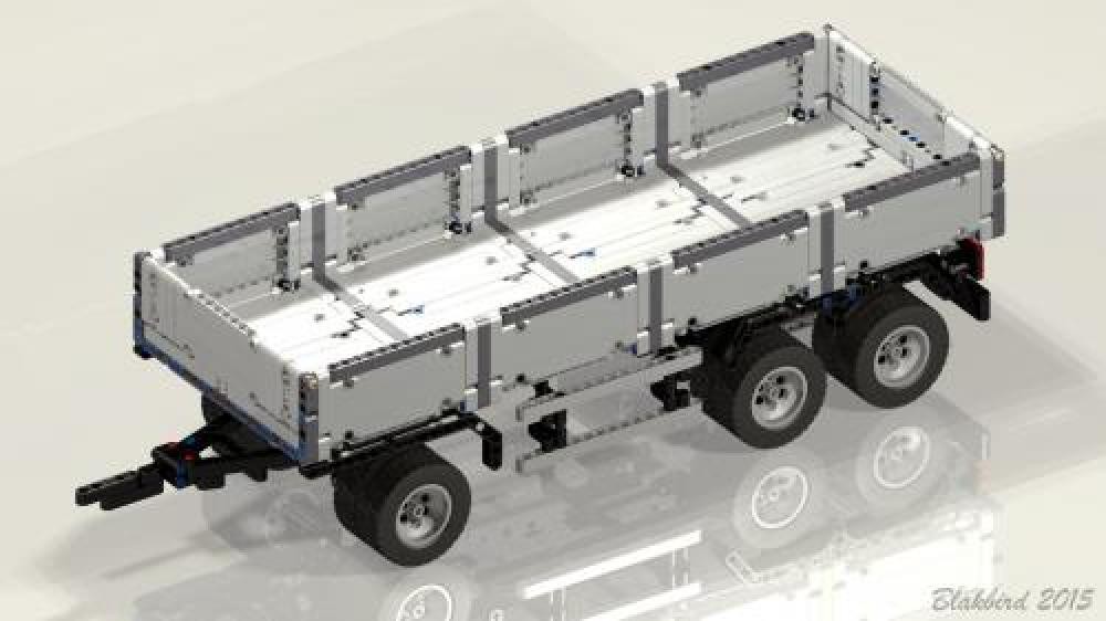  LEGO  MOC 4157 MAN Transport Truck  Trailer  Technic 2022 