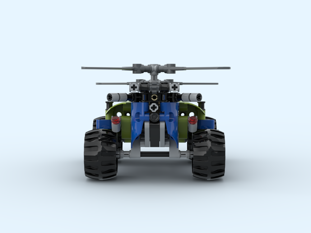 LEGO MOC-41641 Hybrid Offroader by aegir | Rebrickable - Build with LEGO
