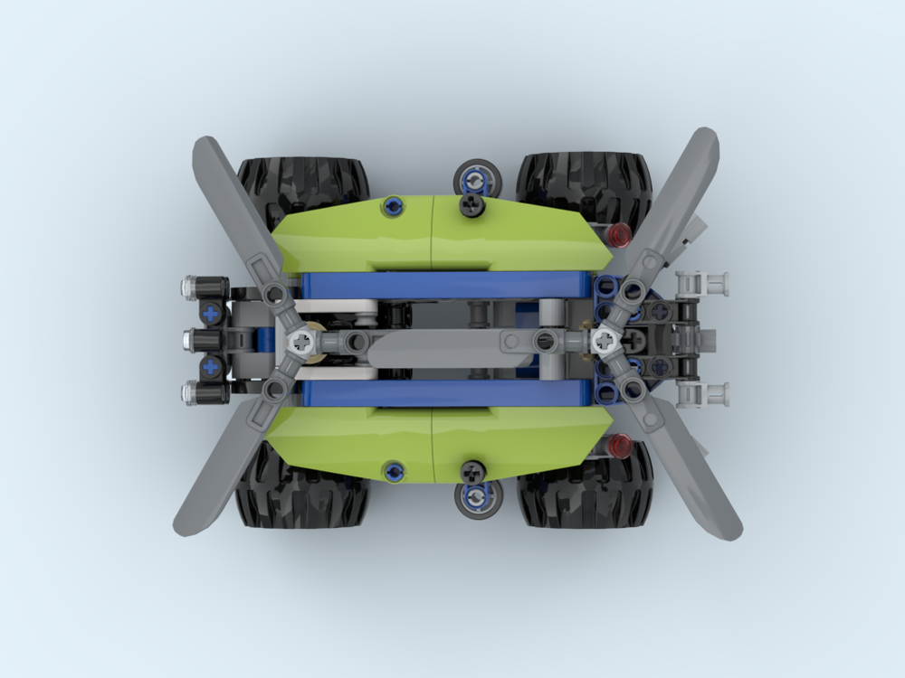 LEGO MOC-41641 Hybrid Offroader by aegir | Rebrickable - Build with LEGO