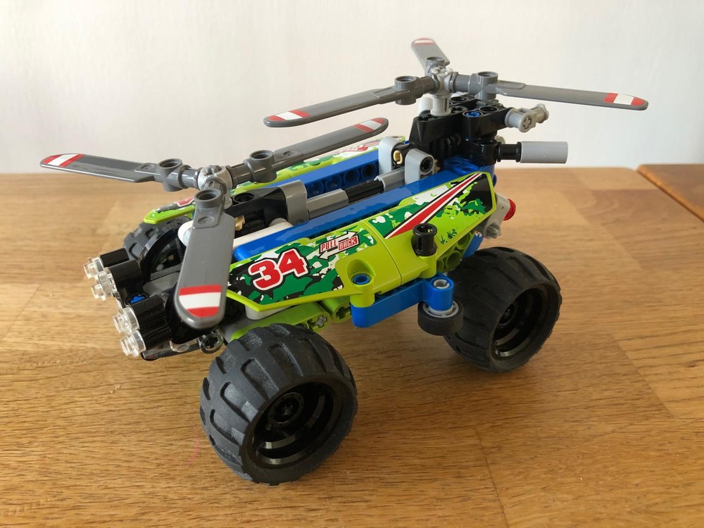 LEGO MOC-41641 Hybrid Offroader by aegir | Rebrickable - Build with LEGO