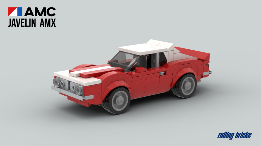 LEGO MOC AMC Javelin AMX from Better Call Saul by RollingBricks