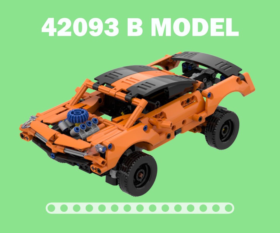 LEGO MOC 42093 model-Trophy Truck by sthrom | Rebrickable - Build with LEGO
