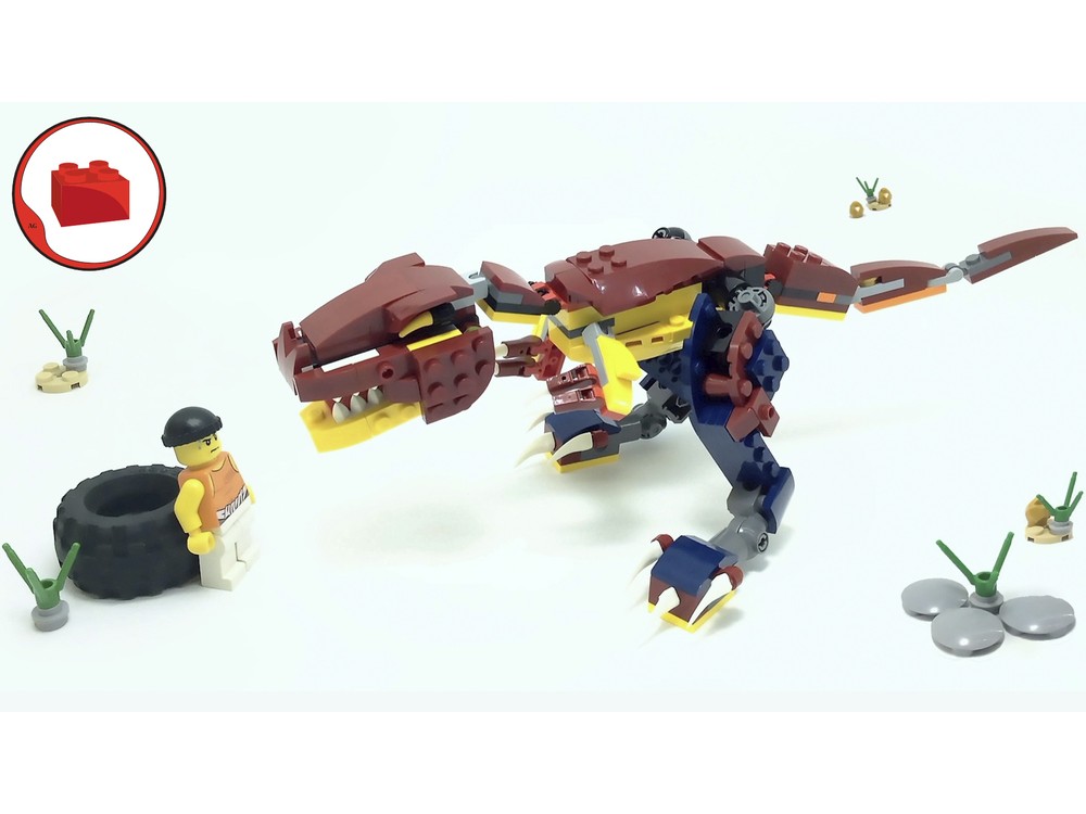 LEGO MOC Lego Dinosaur Tyrannosaurus Rex from Lego Creator 31102