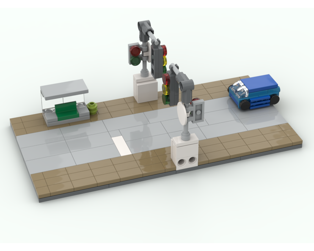 lego traffic light set