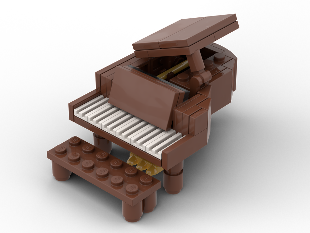 Pianoforte a coda LEGO MOC - Economico perPianoforte a coda LEGO MOC - Economico per  