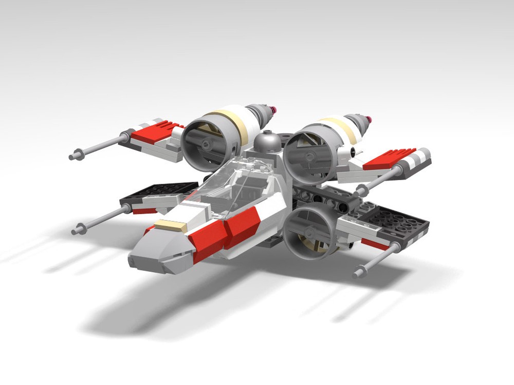 LEGO MOC-41925 Chibi X-Wing T65 by Bigfoot.max | Rebrickable