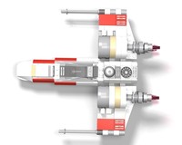 LEGO MOC-41925 Chibi X-Wing T65 by Bigfoot.max | Rebrickable
