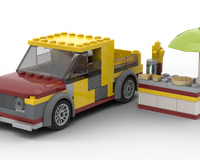 60150 Racing Pickup & Food Stall