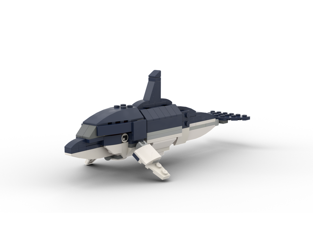 LEGO MOC Dolphin 31088 Alternate by bricksmartworkshop Rebrickable Build with LEGO