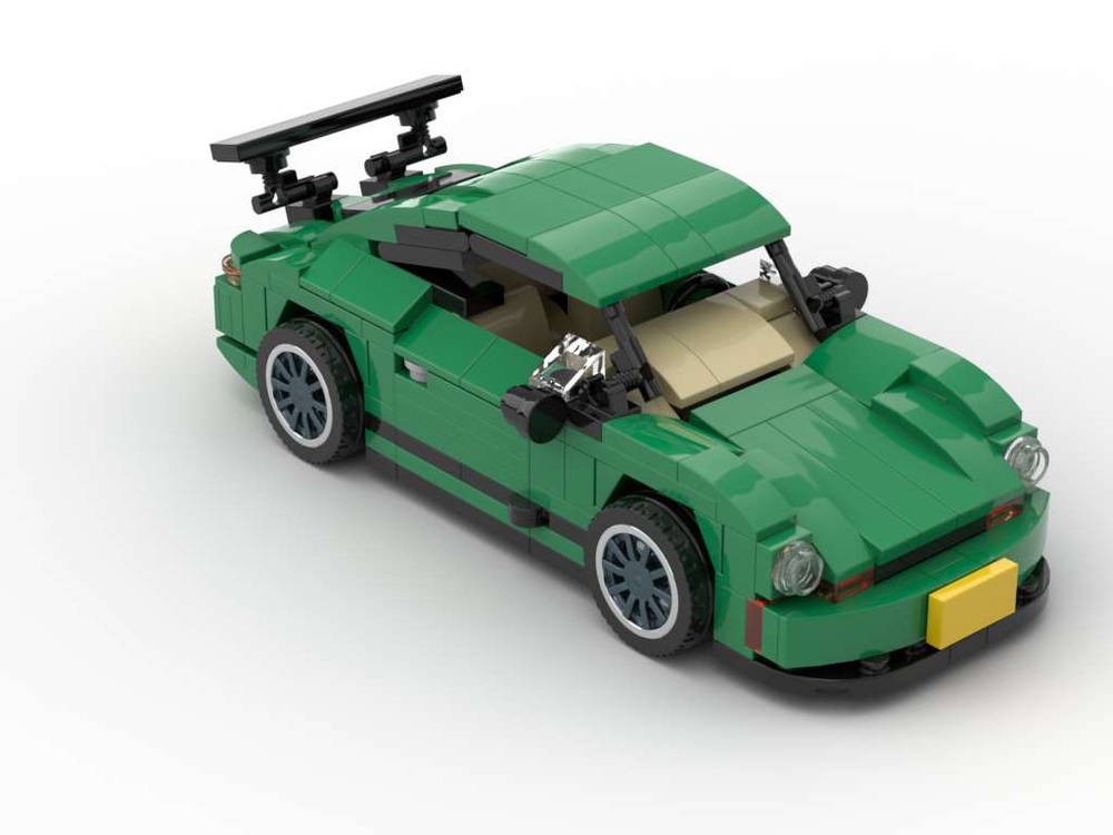 service Sober Rosefarve LEGO MOC Porsche 911 (7-wide) by geraldcacas | Rebrickable - Build with LEGO