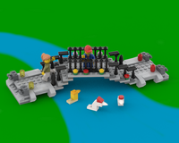 31050 Curved bridge