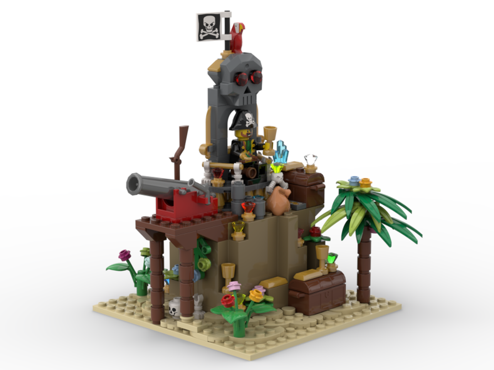 LEGO Treasure Island by Jake Creates | Rebrickable - Build with LEGO