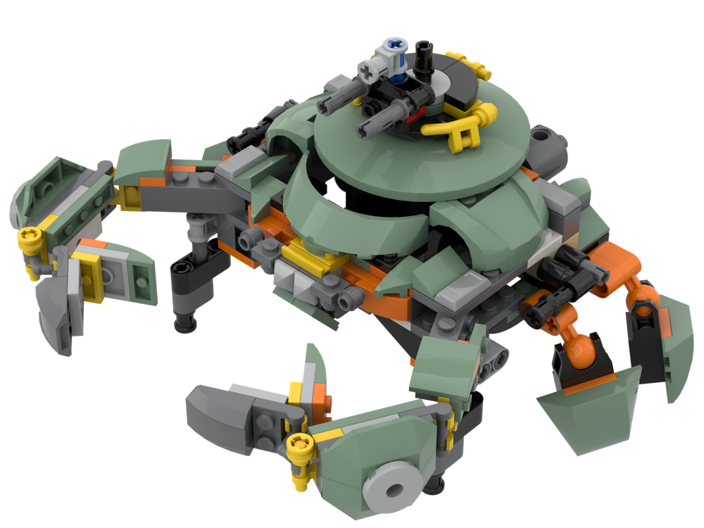 LEGO MOC Alternate model of Overwatch 75976 Wrecking Ball - METAL CRAB - Designed By Ken_He_MOC by Ken_He_Moc | Rebrickable - Build LEGO