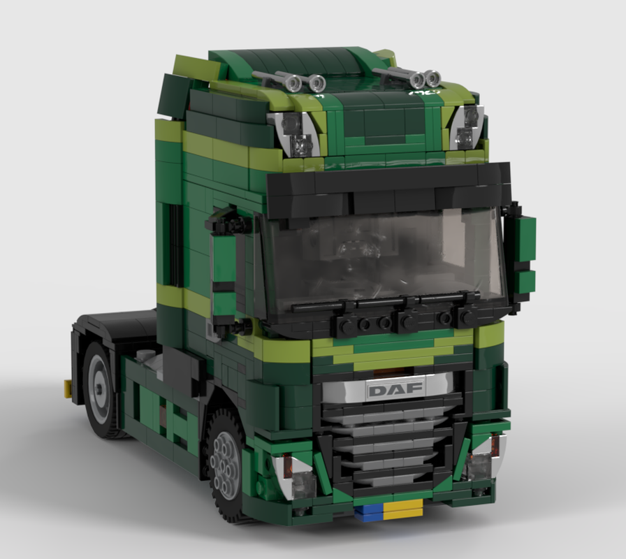 LEGO MOC DAF XF FT Space Cab by LasseD