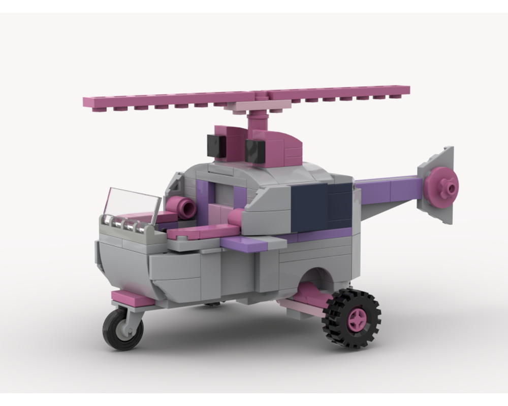 anker Ligegyldighed modvirke LEGO MOC Paw Patrol Skye's helicopter by Chricki | Rebrickable - Build with  LEGO