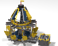 42055 E.8 model - Bucket wheel carousel IMPROVED