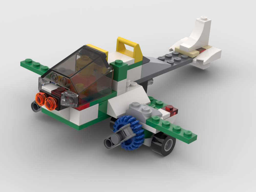 LEGO MOC 60249 Light Aircraft by Jef | Rebrickable - Build with LEGO