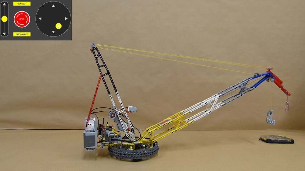LEGO Ev3 Remote Crawler Crane by legoev3projects | Rebrickable - Build with LEGO
