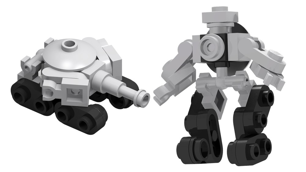 LEGO MOC-42464 Transformer Movie ROTF Mini G1 Megatro by FreshBricks ...